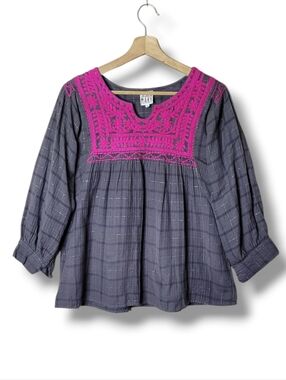 Sister Mary Embroidered Top Size M